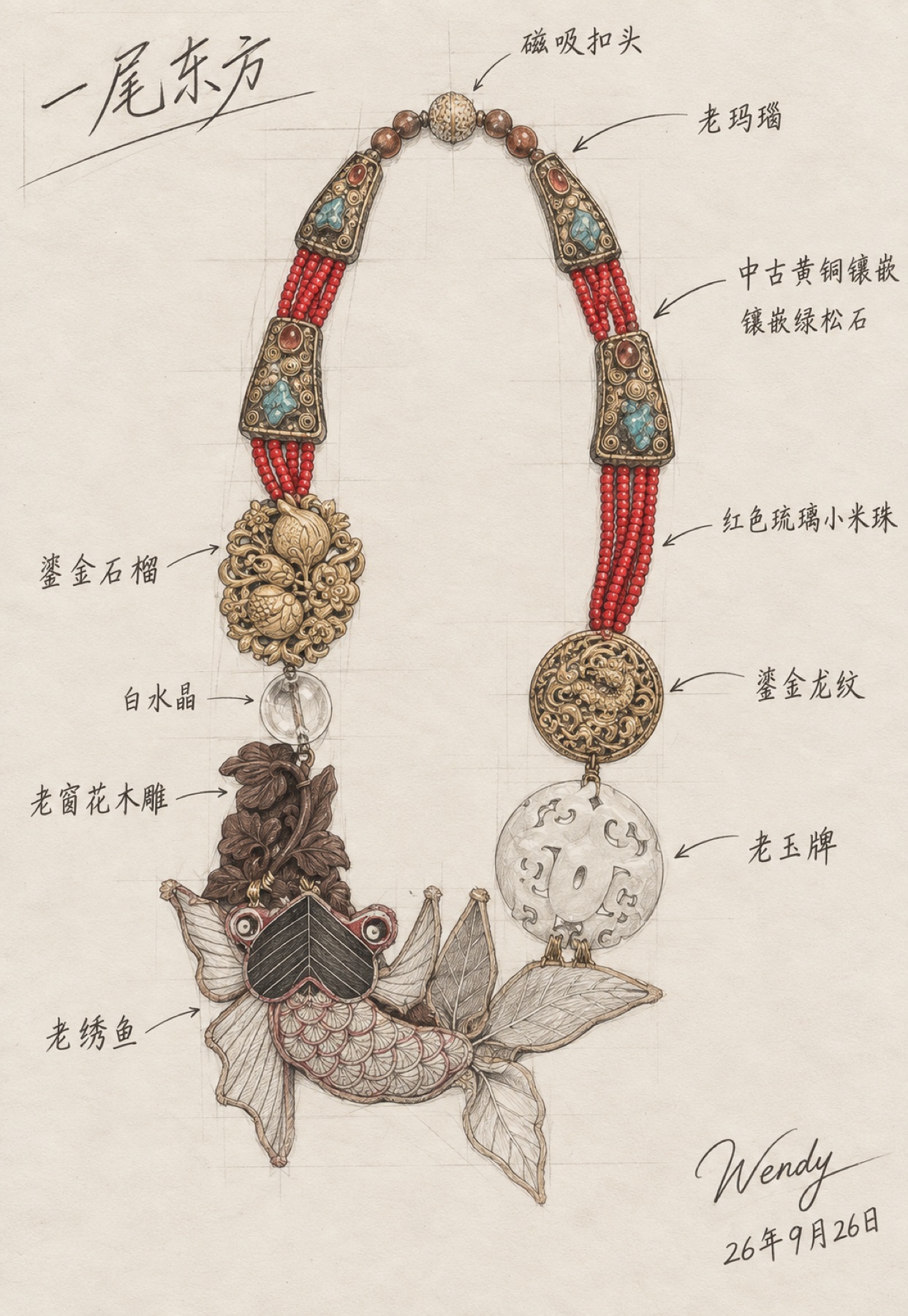 一尾东方手稿